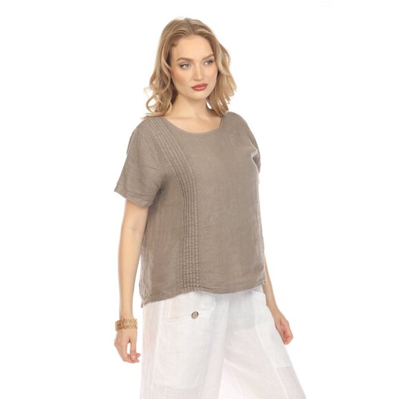 Taupe Side treaded design plain top - Picture 5 of 7